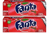 Strawberry Fanta Bundled Pack: Pineapple, Orange, and Grape Flavors | Image
