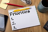 Advice 8. Startup Priorities: 5 Keynotes