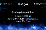 Dual Rewards: Earn up to 5,000 $ARB while Farming $ORDER Tokens on Dfyn!