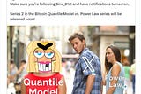 Is the Unibrow Quantile Model the New Hottest GF in Town?