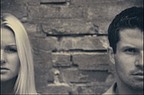 Man and woman standing beside each other