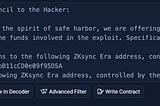 ZKsync Admin Account Compromised: $5M in Tokens Drained Incident Analysis