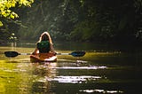 The World’s Most Awkward Human Kayaks the Au Sable