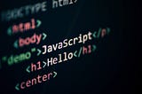 An image of HTML code from Shutterstock