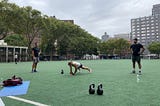 Fitness Trainers Shift to Online and Outdoor Classes to Teach Clients during Pandemic