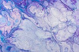 close-up of blue, purple and silvery background