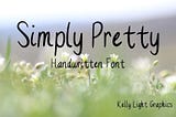 Simply Pretty Font