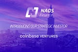 Coinbase Ventures as Our Latest Strategic Investor!