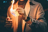 This Guy is on Fire