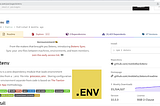 Dotenv, how to use dot env to create environment variables for software projects — Uniqtech Guide…
