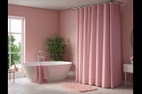 Pink-Shower-Curtain-1