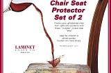 Durable Clear Vinyl Armchair/Recliner Cover with Dust Protection | Image