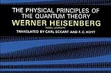 The Physical Principles of the Quantum Theory | Cover Image