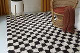 balta-rugs-oslo-checkered-shag-rug-black-5-3-x-7-1