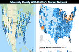 Medicare advantage concentrations across the US aligns extremely closely with Healtor’s market network