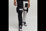 reason-mens-bader-cotton-twill-color-block-utility-jogger-pants-black-white-size-large-1