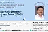 DevOps Working Model for Continuous Testing (CT) With Katalon