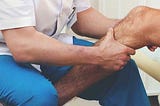 Fibula fracture and physiotherapy treatment