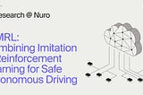 CIMRL: Combining Imitation and Reinforcement Learning for Safe Autonomous Driving