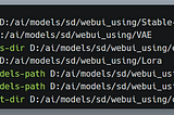 How to share model files when multiple sets of Stable Diffusion are installed on one computer