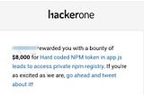 One Token to leak them all : The story of a  $8000 NPM_TOKEN