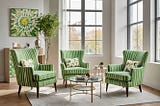 Green-Striped-Accent-Chairs-1