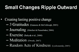 The Good Egg: Create Lasting Positive Change