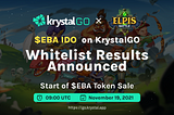 Whitelist Results & Guide to Token Sale: Elpis Battle IDO on KrystalGO