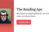 The Reading Ape interview with PVM — Life, Crypto and Stuff