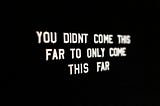 Motivation!