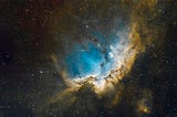 The Nebula Races Toward Me