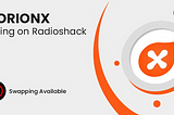 CorionX is listed on RadioShack