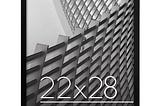 americanflat-22x28-poster-frame-in-black-with-polished-plexiglass-thin-border-22-x-28-inch-large-pic-1