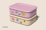 Lunch Box Mockup