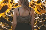 The Girl with the Flowers