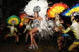 Promo image of the Guacherna parade part of the pre Barranquilla Carnival celebration.