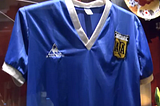 A histórica camisa da Argentina de 1986 foi criada no improviso!