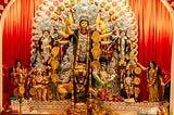An image of the festival Durga Puja