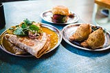 picture showing inidan famous samosa