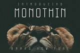 Monothin Font
