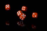 A group of dice rolling