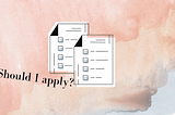Am I good enough to apply for the job? HR advice for job hunting.