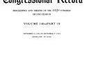 Congressional Record | Cover Image