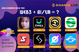 BlockMania Web3 + AI/UR Binance Live Defina Recap 2023/02/17