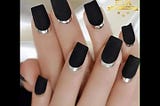 eda-luxury-beauty-matte-black-silver-chrome-french-luxe-design-full-cover-press-on-nails-acrylic-nai-1