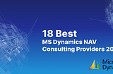 Best Microsoft Dynamics NAV Consulting Providers 2024