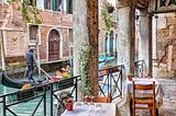 With a Glass of Wine in Venice: Can You Imagine Yourself?