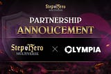 Step Hero Multiverse proudly announces partnership with OLYMPIA