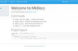 GETTING STARTED WITH MKDOCS: A BEGINNER’S GUIDE