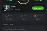 Turned 1$ to 380$ playing Limbo game — highest is 25500X on 1 cent bet